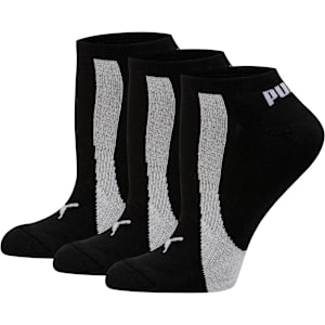 Chaussettes invisibles Femme [paquet de 3], black-white, extralarge